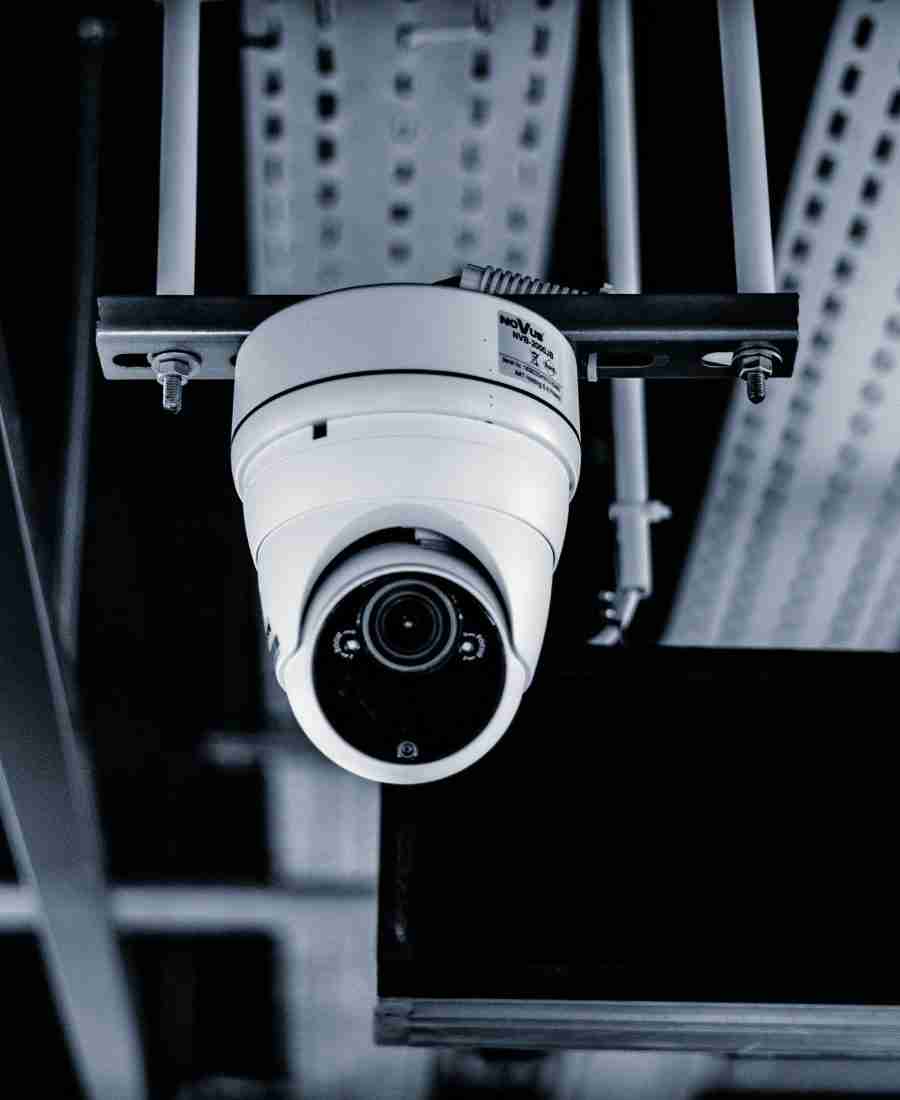 CCTV camera installation by Golden Building Services